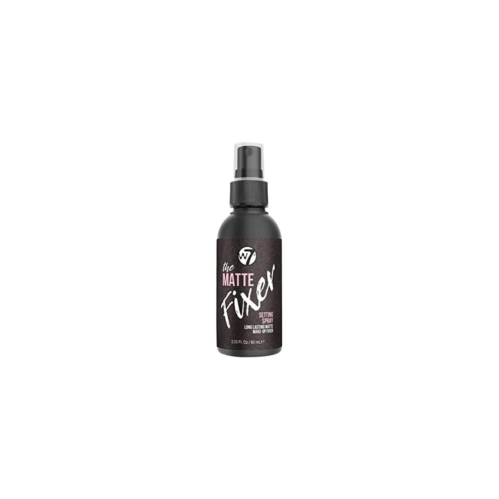 W7 The Fixer Makeup Setting Spray - Matte Finish - Long-Lasting, Ultra-Fine Formula - Cruelty Free And Vegan