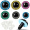 WILLBOND 56 Pieces 16-30 mm Large Safety Eyes for Amigurumi Big Stuffed Animal Plastic Craft Crochet DIY of Puppet, Bear, Toy Doll Making Su 1