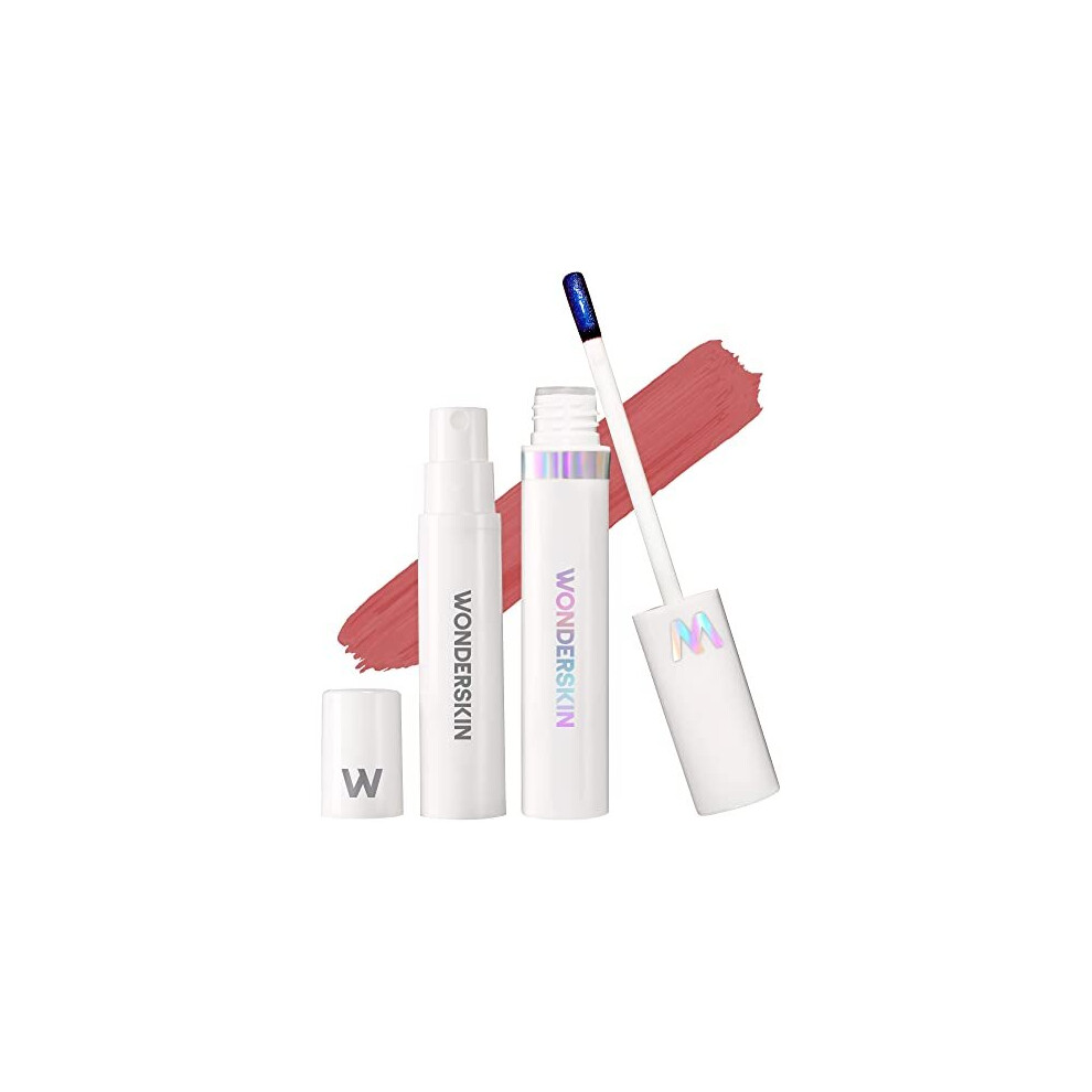 Wonderskin Wonder Blading Peel And Reveal Lip Stain Kit, Long Lasting Lip Tint, Transfer Proof, Matte Finish, Waterproof Formula, Includes L
