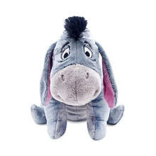 Disney Store Official Eeyore Medium Soft Toy, 40cm/16â, Inspired by Winnie the Pooh, Cuddly Toy with Fluffy Mane and Detachable Tail, Embr