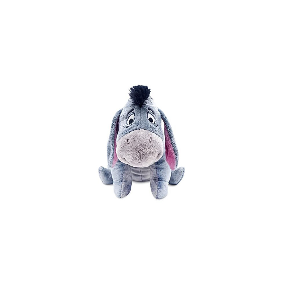 Disney Store Official Eeyore Medium Soft Toy, 40Cm/16Â, Inspired By Winnie The Pooh, Cuddly Toy With Fluffy Mane And Detachable Tail, Embr