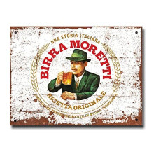 Swift Gift Metal Bar Signs - Fixings Included - Bar Accessories for Home Pub or Outdoor Garden Bar Wall Plaque for Man Cave Gift Ideas Wood