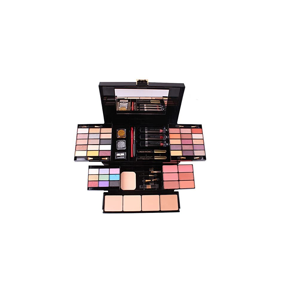 FantasyDay 54 Colours All in one Makeup Gift Set Holiday Birthday Beauty Cosmetic Essential Starter Bundle Include 39 Eyeshadow Palette, 6 B
