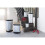 Curver Curver Metal Effect Kitchen One Touch Deco Bin, Black, 50 Litre 8