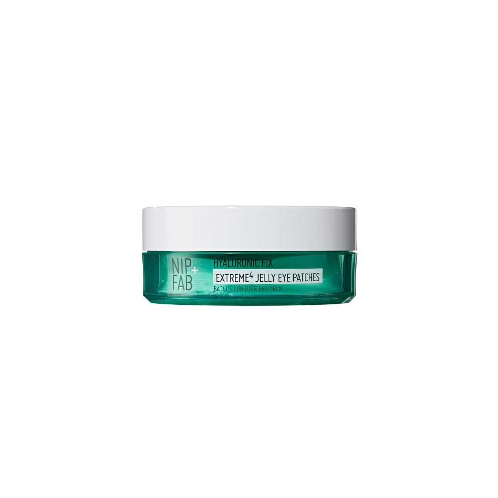 Nip+Fab Nip + Fab Hyaluronic Acid Under Eye Patches Mask Anti-Aging Hydrating For Fine Lines, Wrinkles, Puffy Eyes Patch For Bags, Puffiness