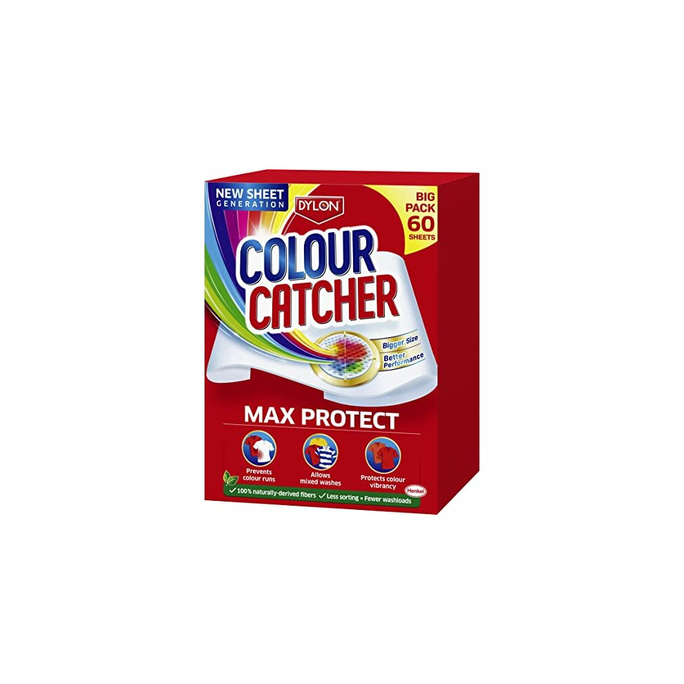 Colour Catcher Complete Action+ Laundry Sheets, Helps to Prevent Colour Run and Protects Brightness Ã¢ 60 Sheets