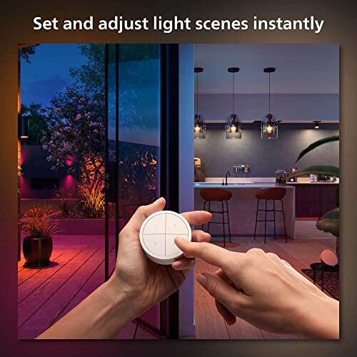 Philips Télécommande Tap Dial Switch - PHILIPS HUE - Blanc - Contrôle plusieurs pièces - Compatible Alexa - Intérieur 2