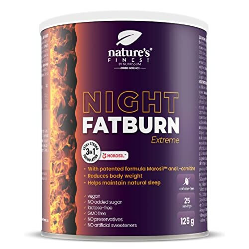 Nature's Finest Night FatBurn Extreme Weight Loss 4in1 Slim Fast