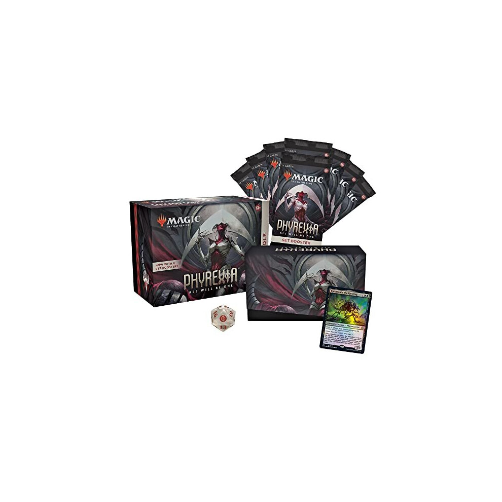 Magic The Gathering Phyrexia: All Will Be One Bundle, 8 Set Boosters and Accessories