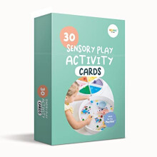 Inspire My PLAY - 30 x Sensory Play Activity Cards - Inspiration for Creative Play Activities - Sensory Cards for Toddler Learning
