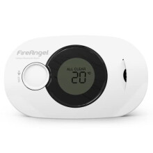 Fireangel FA3322 Digital CO Alarm with 10 Year Sealed For Life Battery and includes Temperature and Humidity Sensing and Warnings