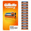 Gillette Gillette Fusion5 Ανταλλακτικά ξυραφιού για άνδρες, πακέτο των 11 1