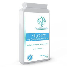 L-Tyrosine 500mg 120 Capsules - Pure Amino Acid with No Fillers or Binders or Flow Agents â an Amino Acid Nutritional Supplement Suitable