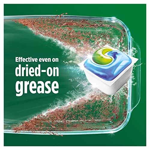 Fairy Fairy All-In-1 Dishwasher Tablets Bulk, 70 Tablets, Original, Effective Even On Dried-On Grease 1
