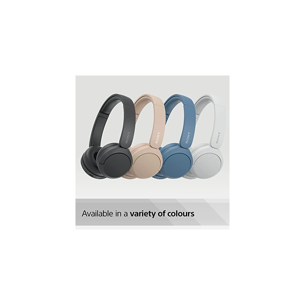 Sony WH-CH520 Wireless Bluetooth Headphones - up to 50 Hours