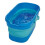 Spontex Twist Mop Ultra Compact Kit - Microfibre Mop & Foldable 10 Litre Bucket, White/Blue 7