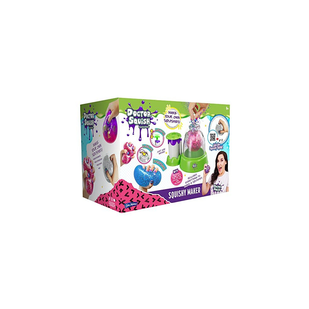 John Adams | Doctor Squish Squishy Maker: Make Your Own Squishies! | Arts & Crafts | Ages 8+ Size 8