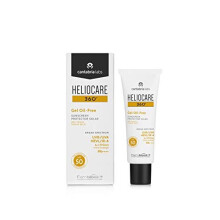 Heliocare 360 Oil-Free Gel SPF 50 50ml / Gel Sunscreen For Face/Daily UVA UVB Visible light Infrared-A Anti-Ageing Sun Protection/Combinatio