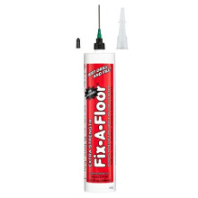 Fix-A-Floor All in One Micro Precision Injector Kit, For Fast Repair of Loose/Hollow & Creaky Tiles, Wood, LVT & Laminate. Includes a Reusab