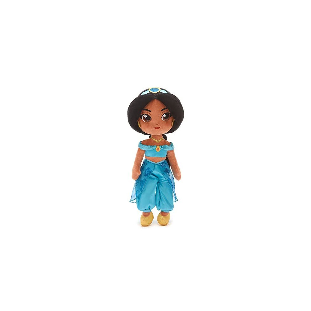 Disney Store Official Princess Jasmine Soft Toy Doll For Kids, Aladdin, 37Cm/14Â, Plush Cuddly Classic Character, Arabian Princess In Icon