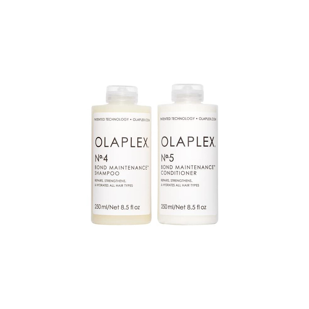 OLAPLEX No.4 Bond Maintenance Shampoo with No.5 Bond Maintenance Conditioner