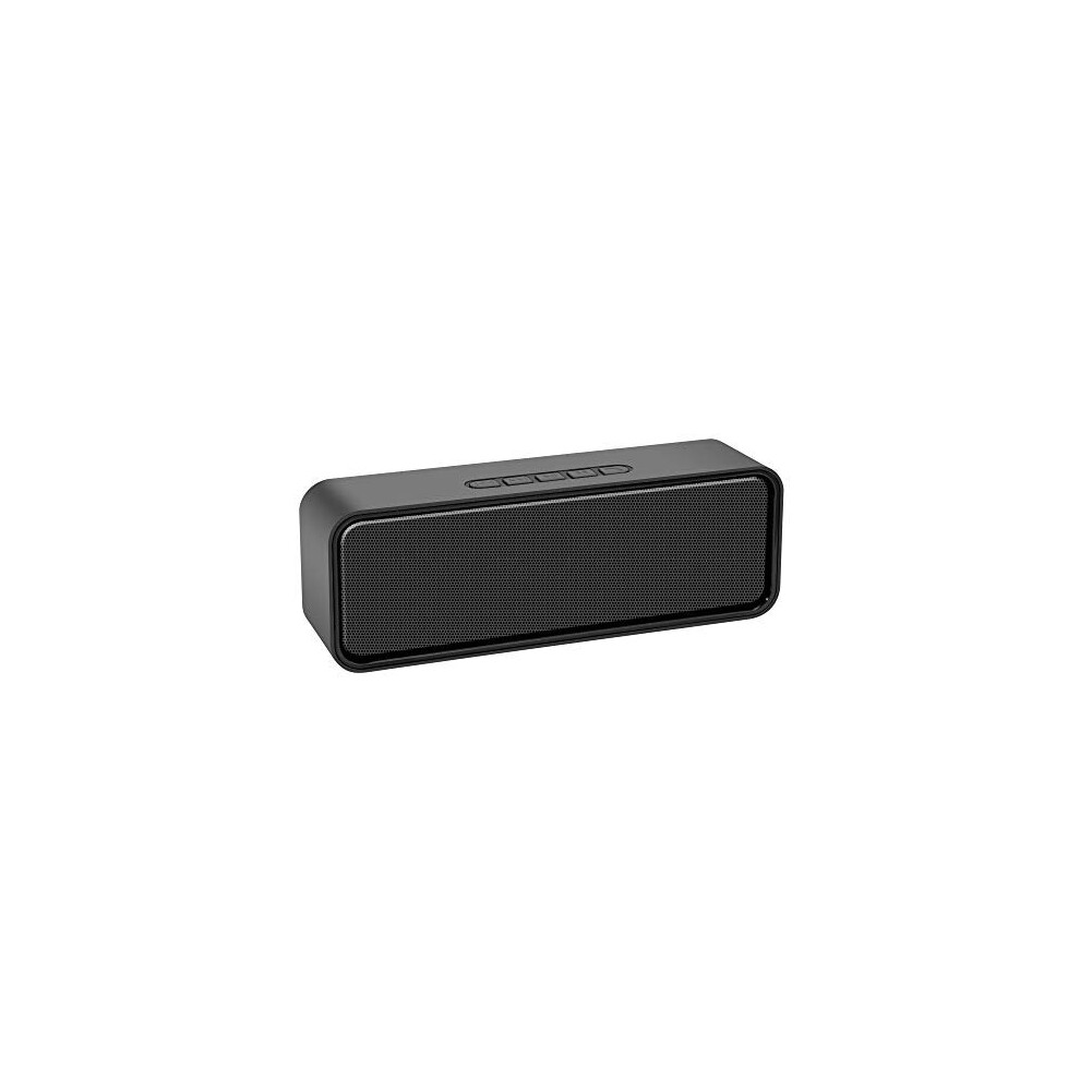 Kolaura Portable Wireless Speaker, Bluetooth 5.0 Speaker With 3D Stereo Hifi Bass, 1500Mah Battery, 12 Hour Playtime (Black) Black 5061240495174