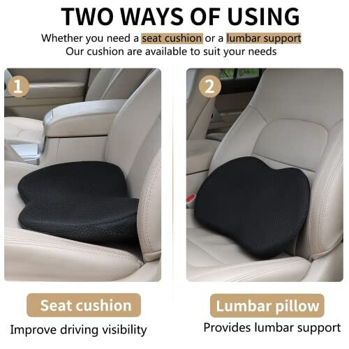 Memory foam 2024 car seat cushion