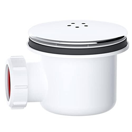 Shower Drain Cover, Shower Trap Cover Replacement, 90mm / 115mm Shower Plughole Cover, Shower