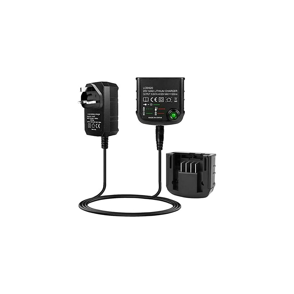 Lithiumion Battery Charger For & Decker 18V Lithium Ion Battery Lbxr20 Lbxr20-Ope Lb20 Lbx20 Lbx4020 Lb2x4020 Lbxr2020-Ope Lb2x3020-Op Black 5061240546319