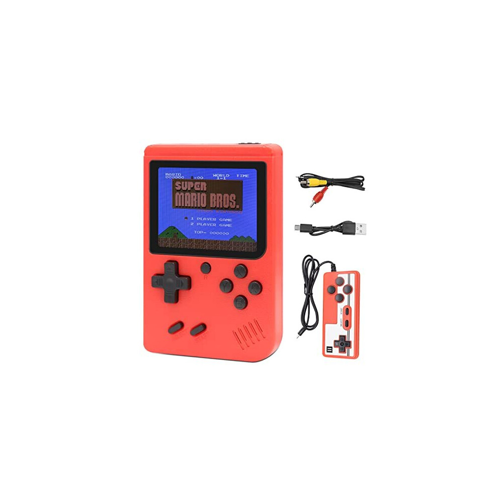 Retro Games Console,Mini Games Console, Handheld Games Console,with 800 Classic Games, 600mAh Rechargeable Battery Support TV Connection, Tw