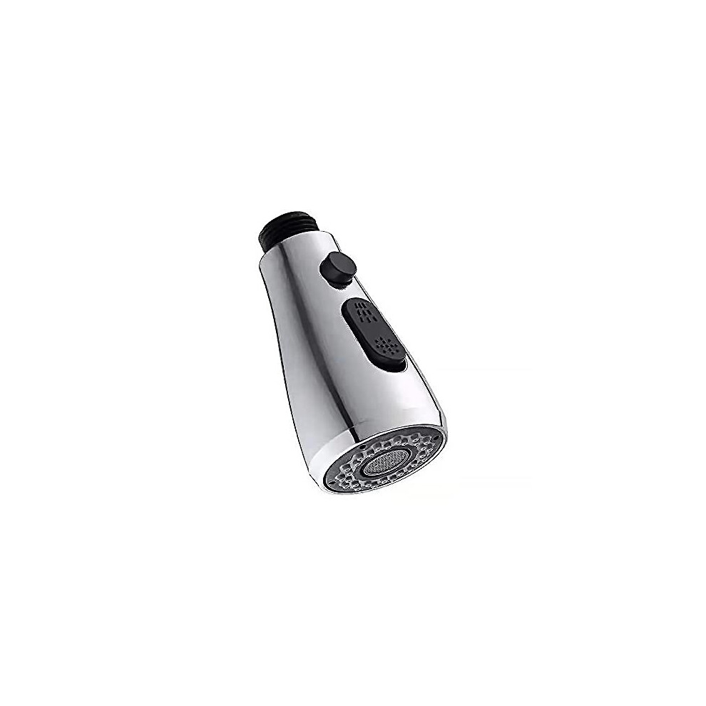 Heable 2 Function Kitchen Tap Spray Head Replacement Part, Pull Out Settings Shower Head For Kitchen Bathroom Mixer Faucet Chrome 793169517181