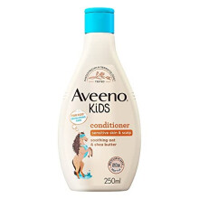 Aveeno Baby Kids Conditioner 250ml | Enriched with Soothing Oat & Shea Butter | Hair Conditioner for Children Developed for Your Little Supe