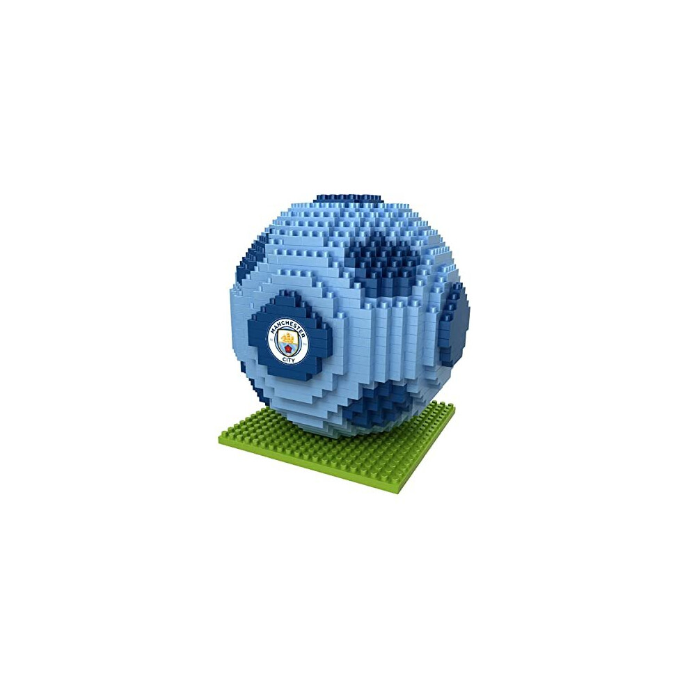 Foco Manchester City Fc 3D Brxlz Soccer Ball Building Set