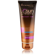 Sunshimmer Water Resistant Instant Tan Wash Off Matte - Light