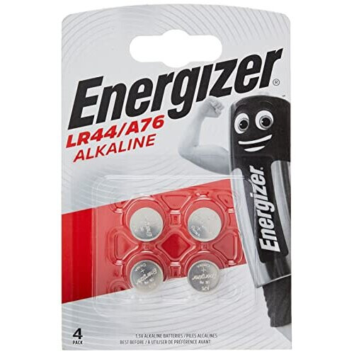 Energizer Energizer LR44/A76 Battery Cell, 4 each