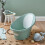 Shnuggle Shnuggle Baby Bath with Plug - Eucalyptus 2