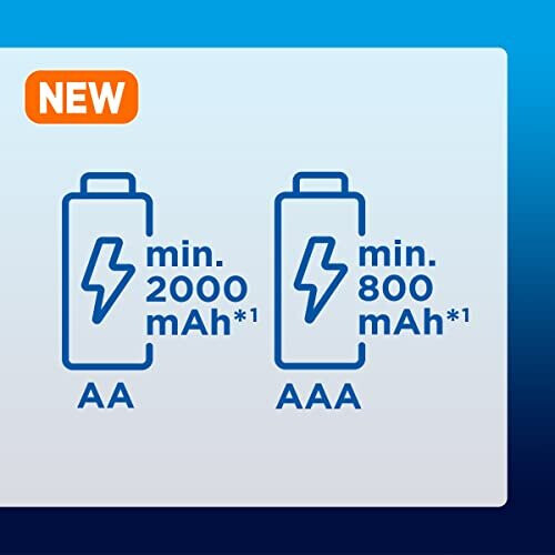 Panasonic Akkumulator LR6 (AA) NiMH eneloop eneloop HR06 2000 mAh 1,2 V 4 Stück 2