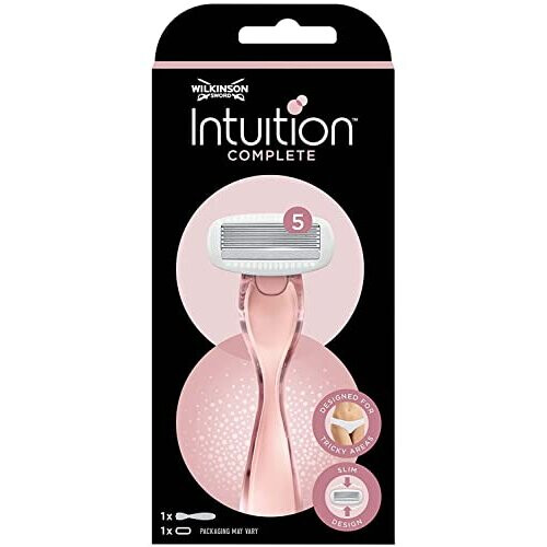 Wilkinson Sword WILKINSON SWORD - Intuition Complete For Women | Smooth Shave | Razor Handle + 1 Blade Refill