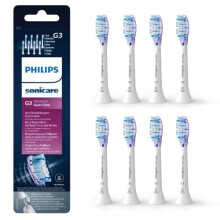 Philips Sonicare G3 Premium Gum Care Sonic Electric Toothbrush Heads for Clean Teeth and Healthy Gums, 8 Pack (Model HX9058/17)