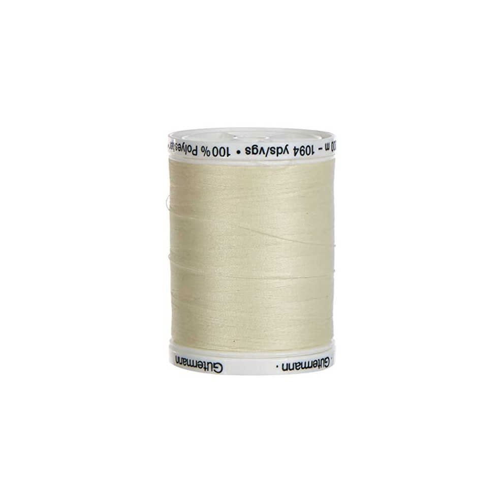 Gütermann Gutermann Sew All Polyester Thread, 1000Mtr, (0001),5.5 X 4 X 4 Cm Ivory