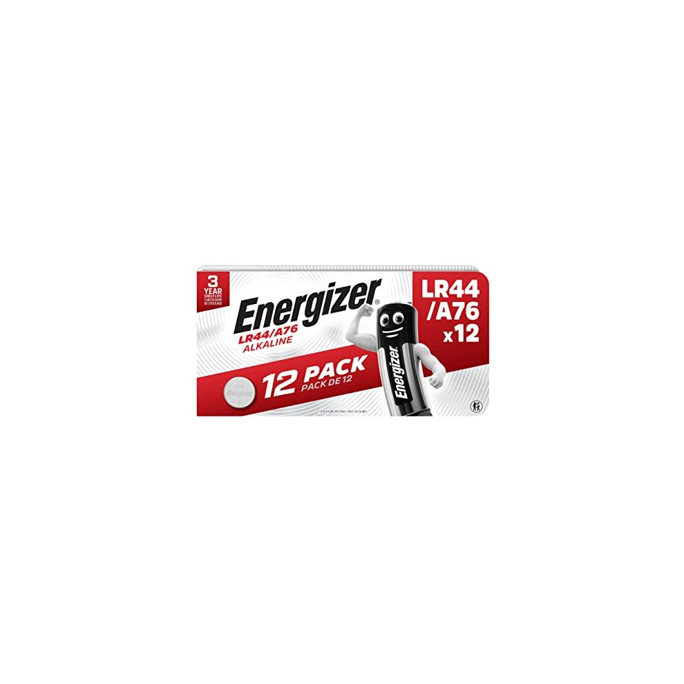 Energizer - Pack Of 12 LR44 Batteries