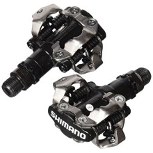 Shimano PDM520 Clipless SPD Bicycle Cycling Pedals BLACK "With Cleats"