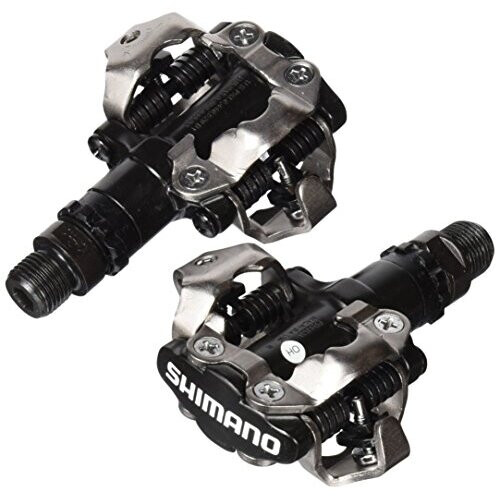 Shimano Shimano PDM520 Clipless SPD Bicycle Cycling Pedals BLACK "With Cleats"