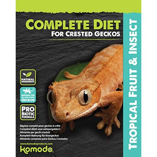 Komodo Komodo - Crested Gecko Complete Diet - Tropical Fruit & Insect 60g 1