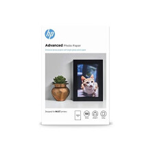 HP Q8692A Advanced Glossy Photo Paper 250gsm 10x15cm Borderless (Pack of 100), White