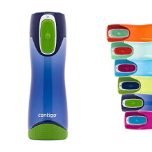 Contigo Swish Autoseal Water Bottle, Large BPA Free Drinking Bottle, Leakproof Gym Bottle, Ideal for Sports, Running, Bike, Running, Hiking,
