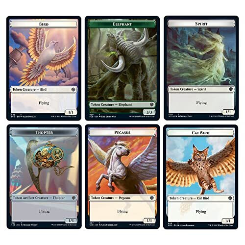 Magic: The Gathering Starter Commander Deck - Erster Flug (Weiß-Blau) 2