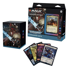 Magic The Gathering Universes Beyond: Warhammer 40,000 Commander Deck â The Ruinous Powers, Multicolor, 5.4 x 19.5 x 17.9 cm