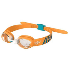 Speedo Unisex Kids Infant Illusion Swimming Goggles, Orange, One Size