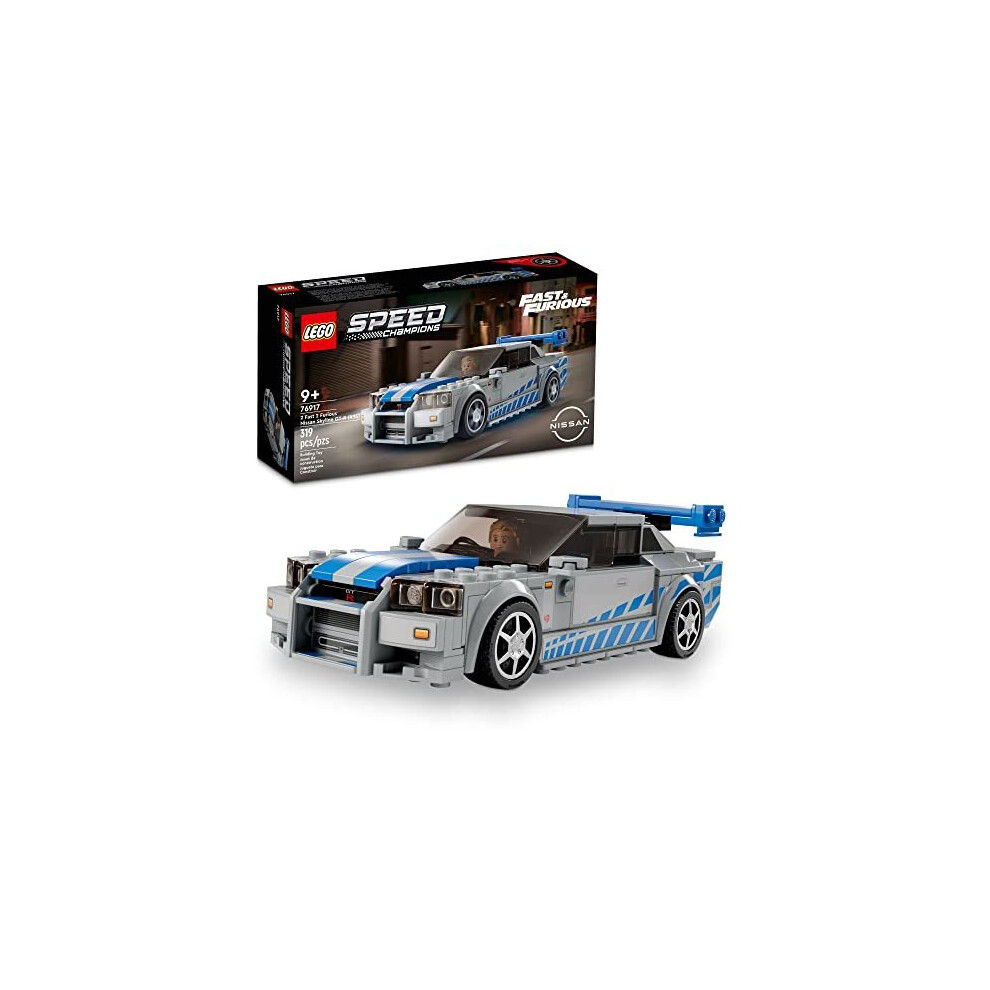 LEGO 76917 Speed Champions 2 Fast 2 Furious Nissan Skyline GT-R (R34)